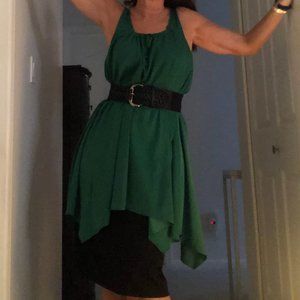BCBC Kelly Green Dress